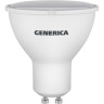 Светодиодная лампа IEK GENERICA PAR16 софит 8Вт 230В 4000К GU10 LL-PAR16-08-230-40-GU10-G